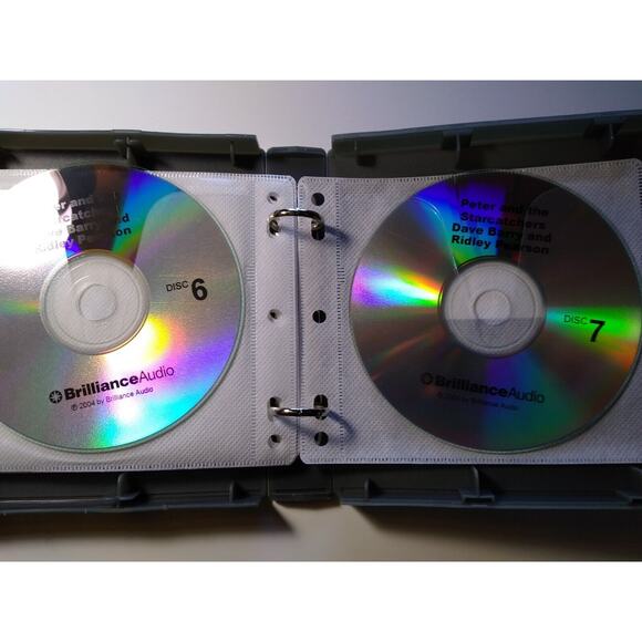 Peter and the Starcatchers by Dave Barry 7 CD Set Unabridged Audiobook Hard Case - Picture 5 of 6